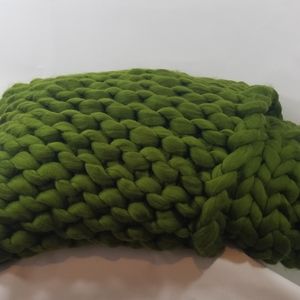 Hand woven blanket fits full bed